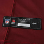 Washington Commanders Jersey Burdeos