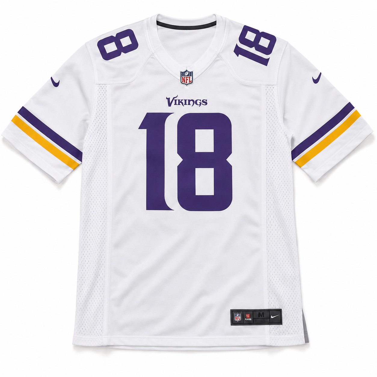 Minnesota Vikings Jersey Blanca