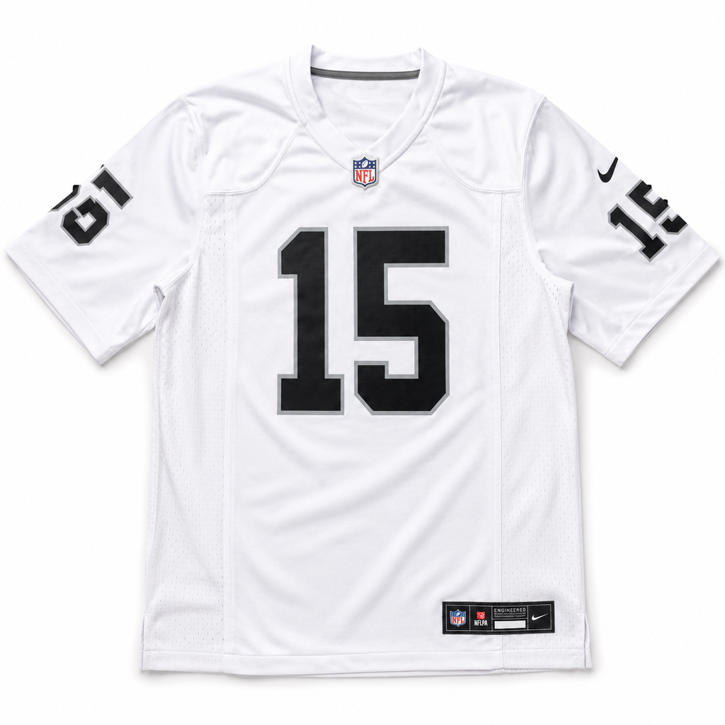 Las Vegas Raiders Jersey Blanca