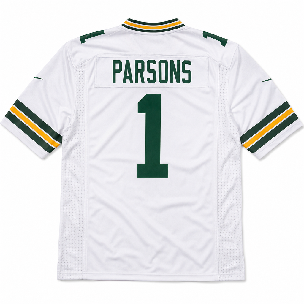 Green Bay Packers Jersey Blanca