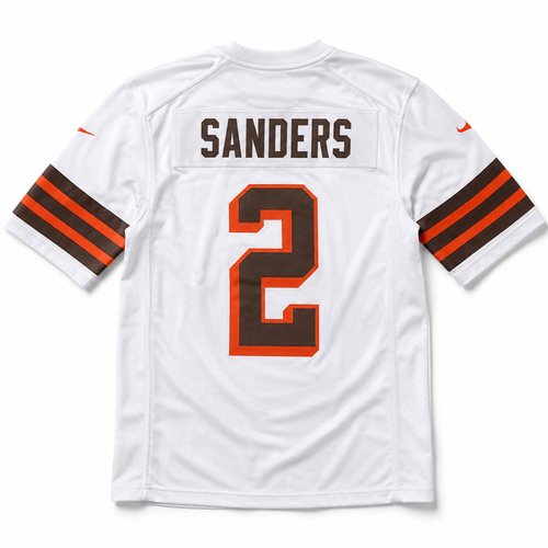 Cleveland Browns Jersey Blanca