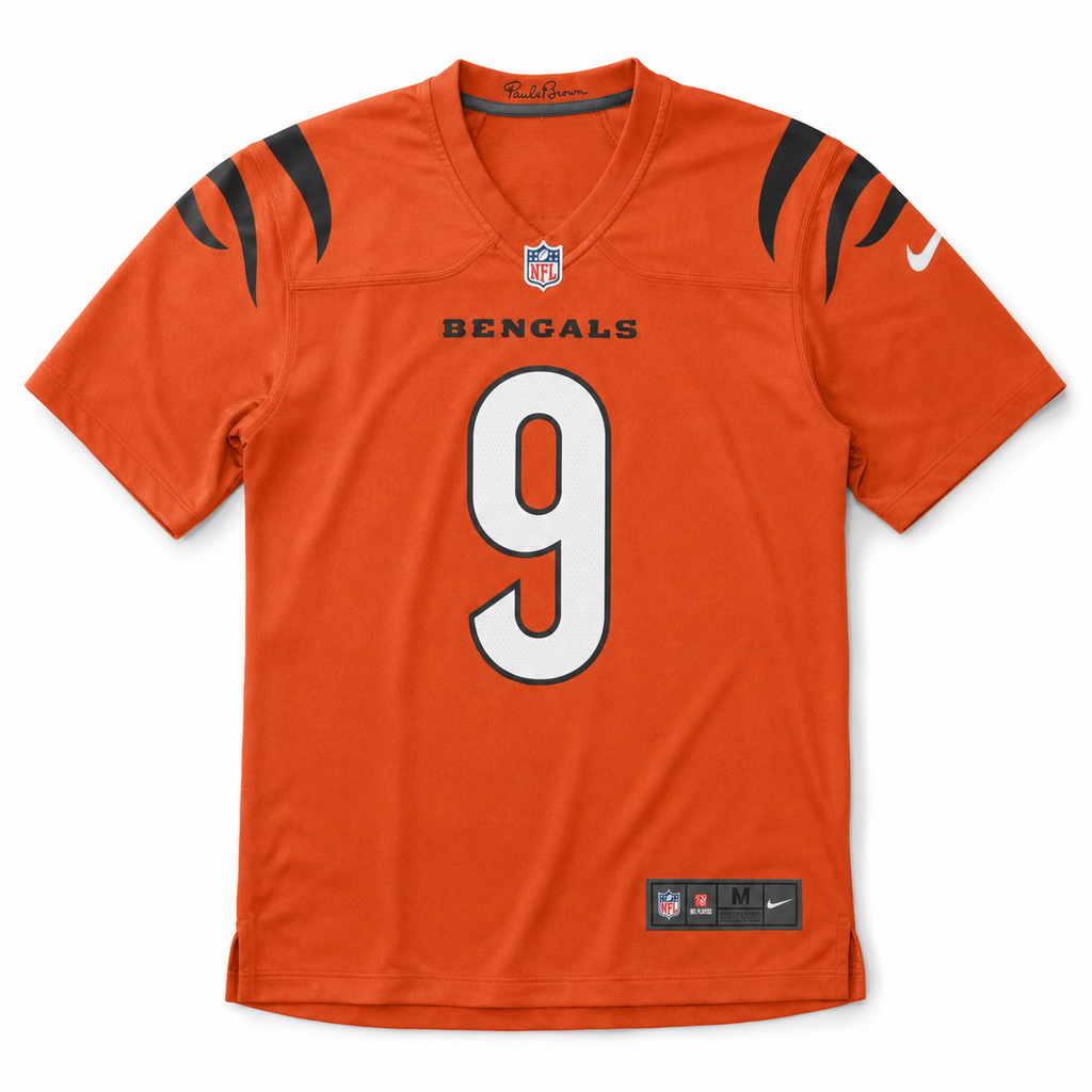 Cincinnati Bengals Jersey Naranja