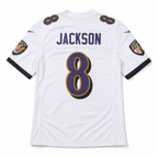 Baltimore Ravens Jersey Blanca