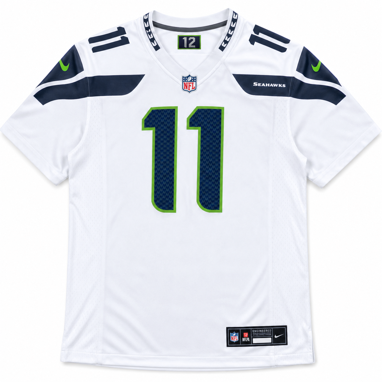 Seattle Seahawks White Jersey