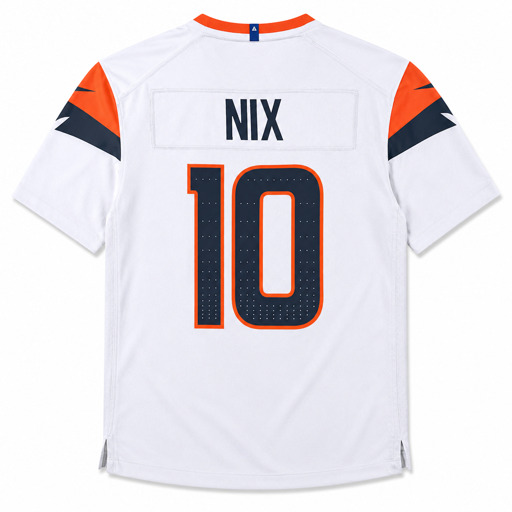 Denver Broncos Jersey Blanca