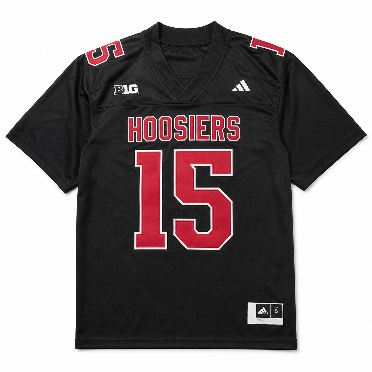 Indiana Hoosiers Football College Jersey Negra
