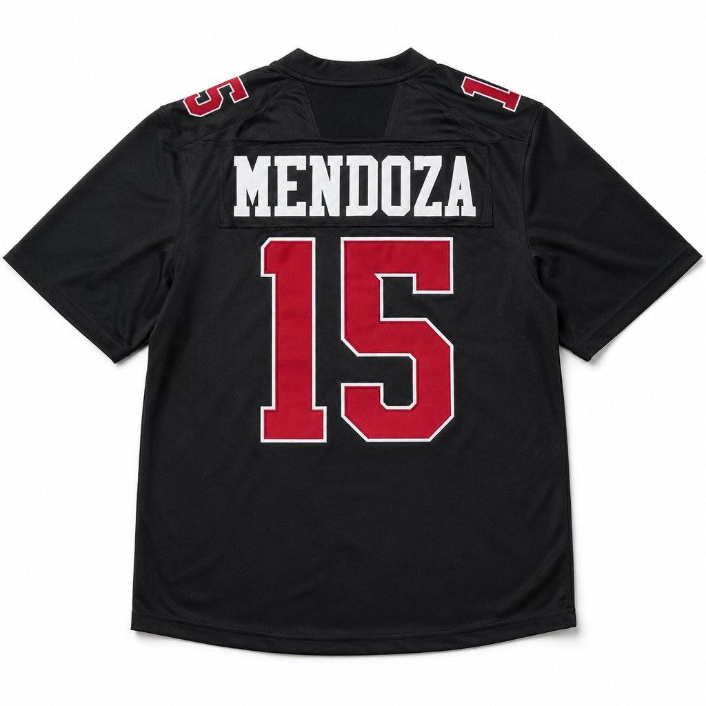 Indiana Hoosiers Football College Jersey Negra