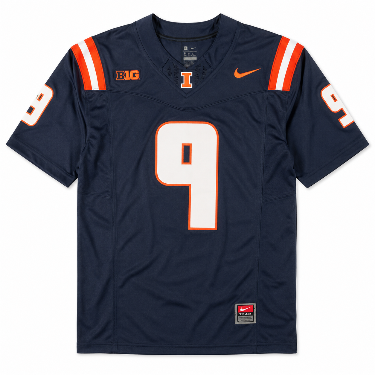 Illinois Fighting Illini Football College Jersey Azul