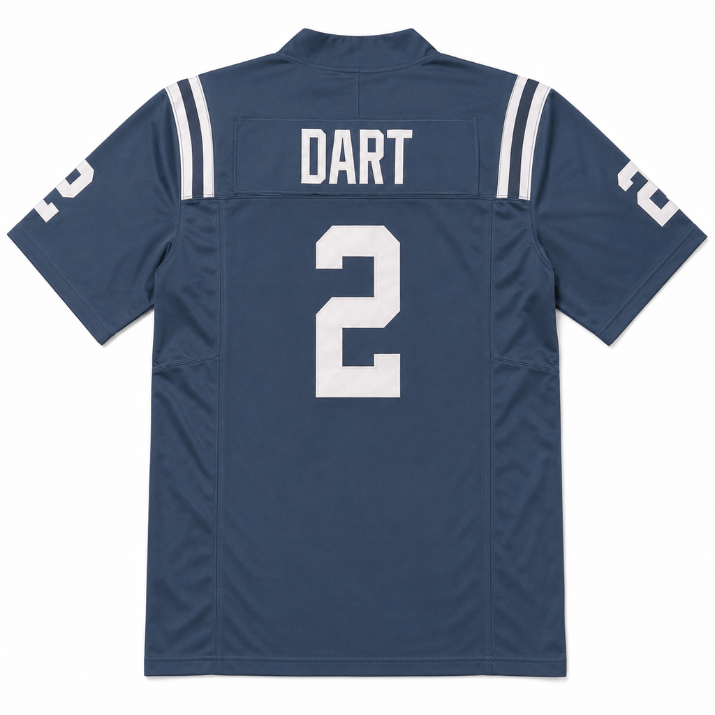 ole miss rebels Football College Jersey Navy