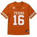 Texas Longhorns Football College Jersey Naranja