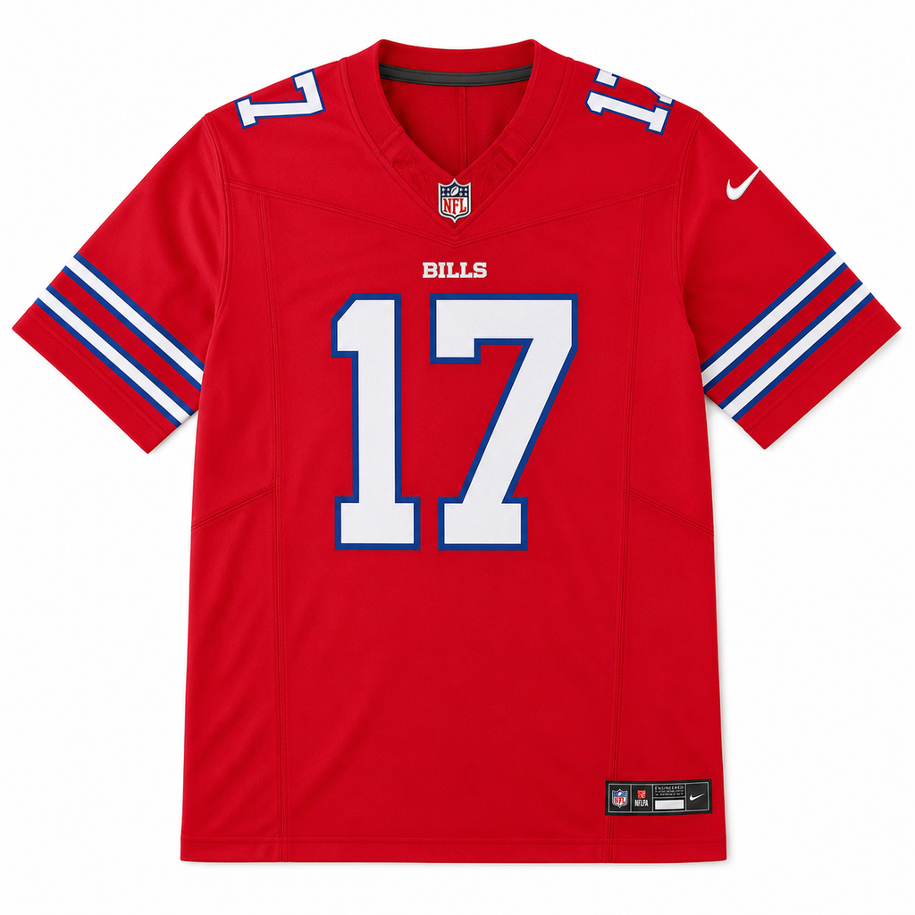 Buffalo Bills Jersey Roja