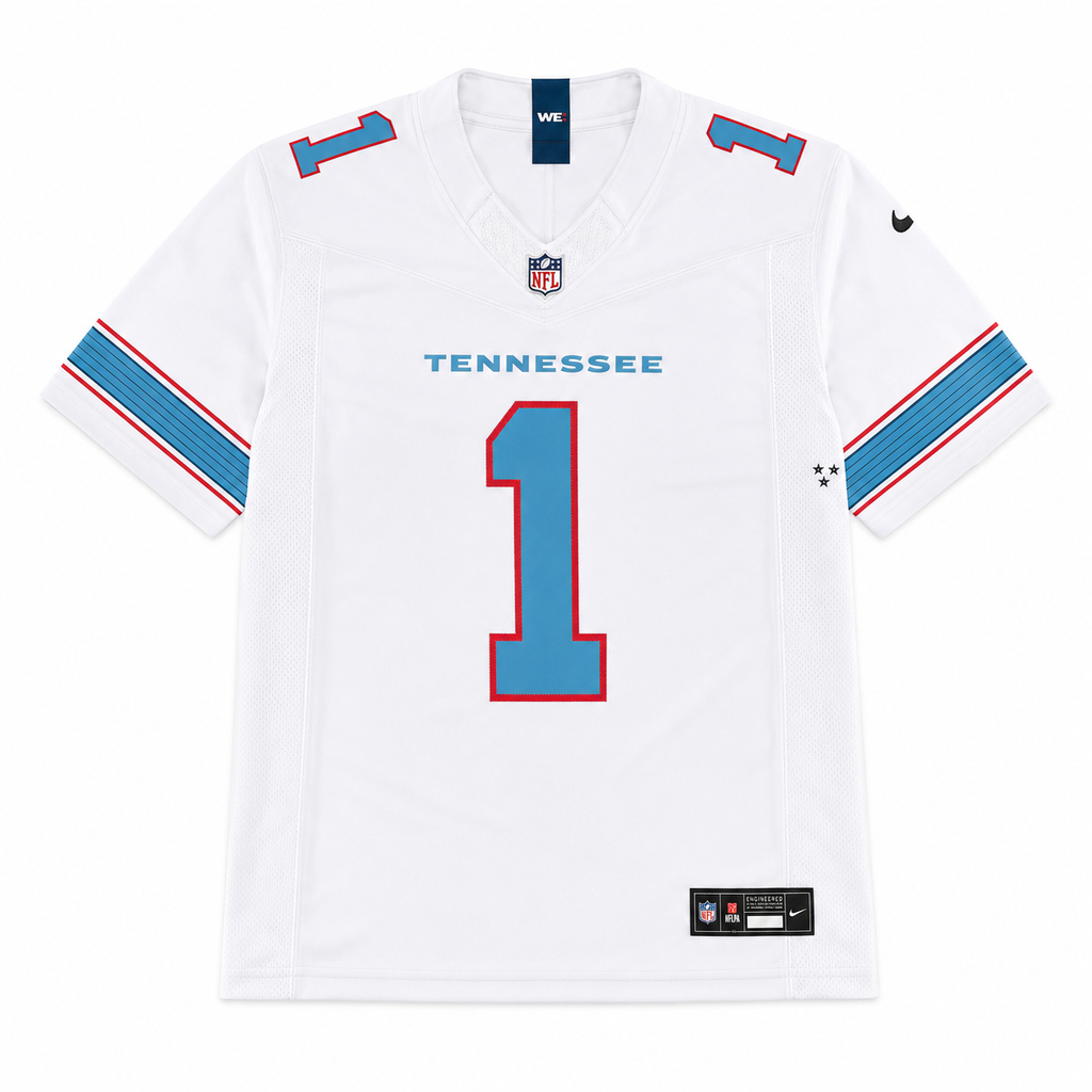 Tennessee Titans Jersey Blanca