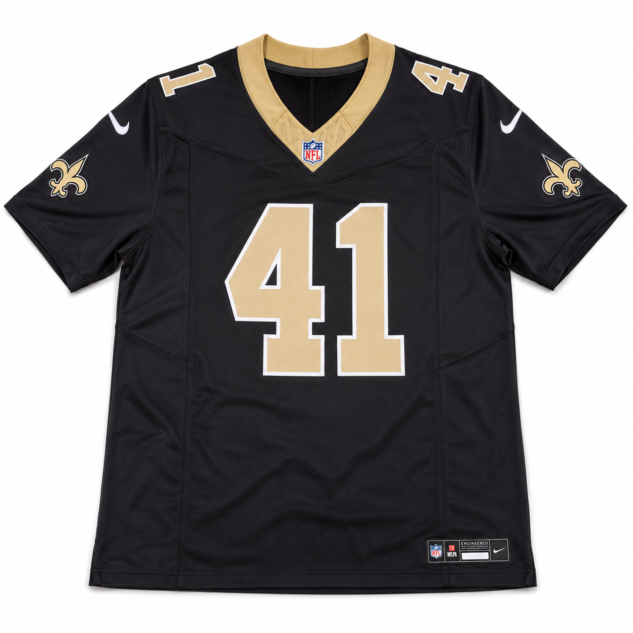 New Orleans Saints Jersey Negra