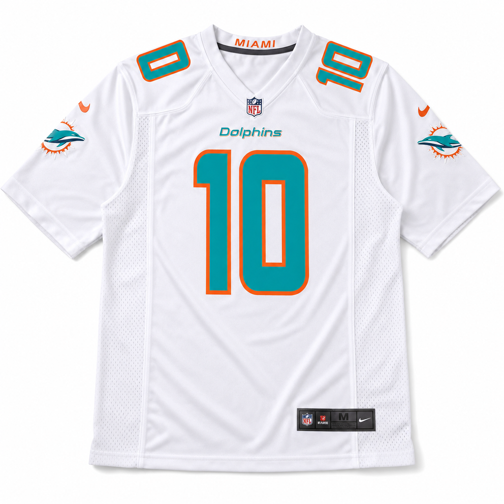 Miami Dolphins Jersey Blanca