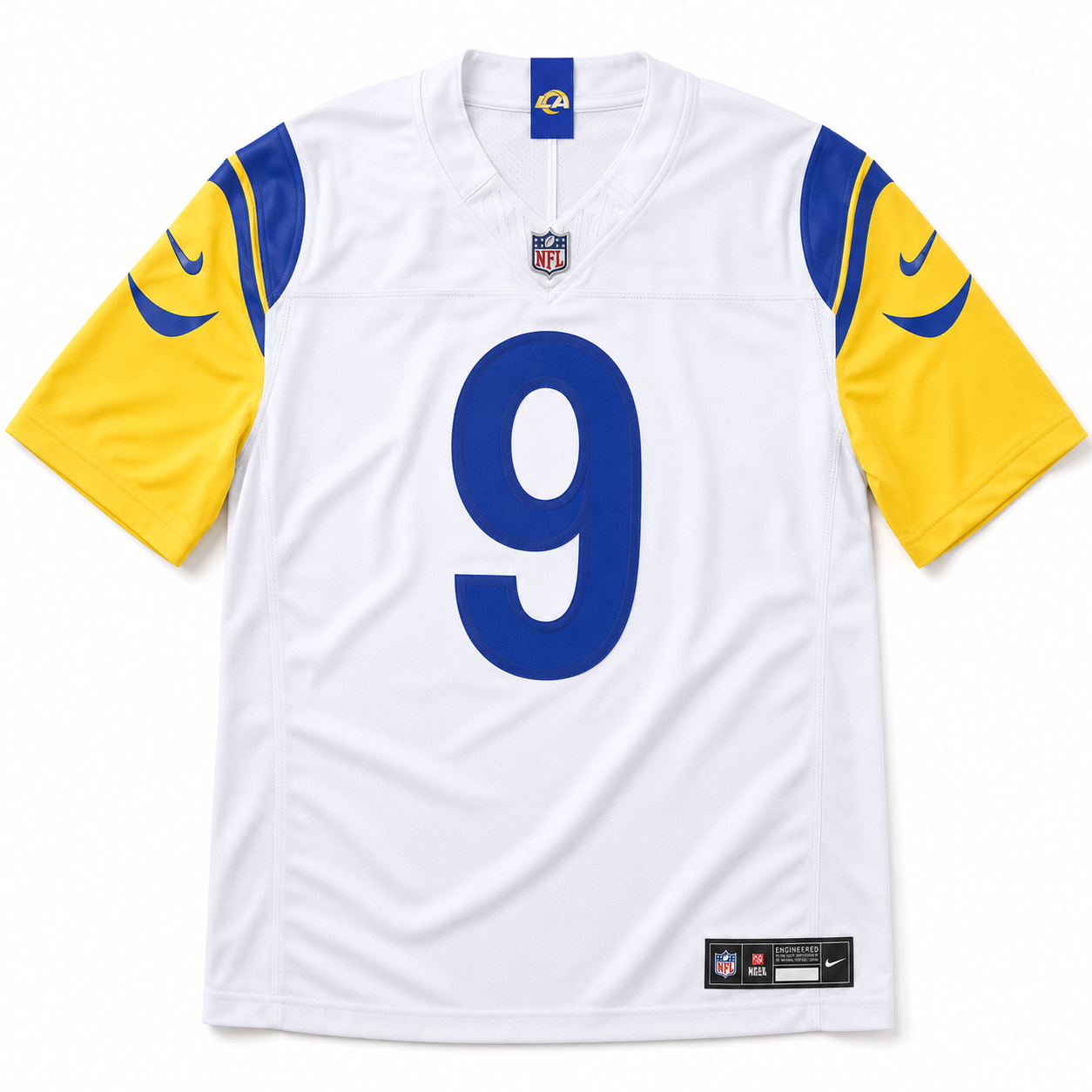 Los Angeles Rams Jersey Blanca