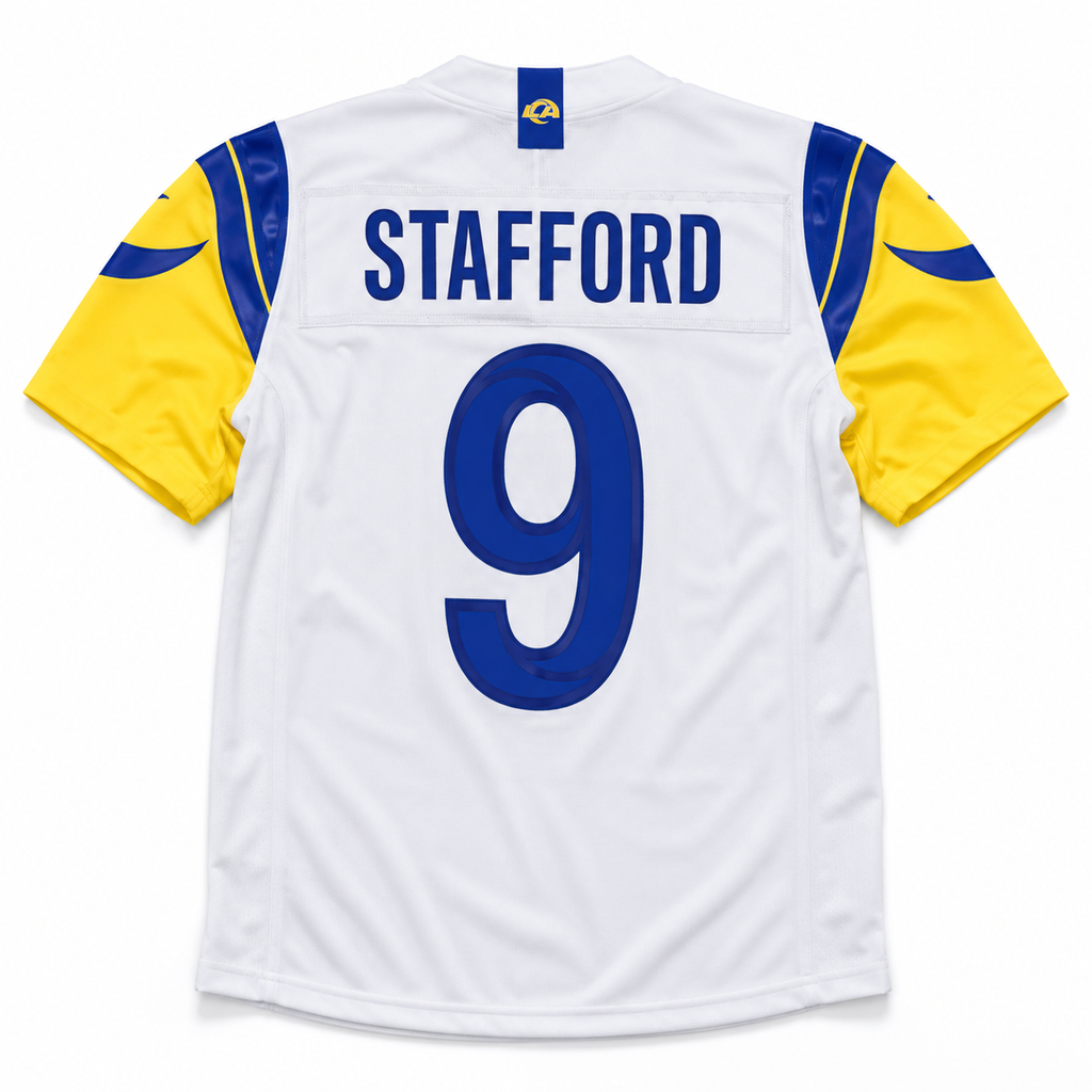Los Angeles Rams Jersey Blanca