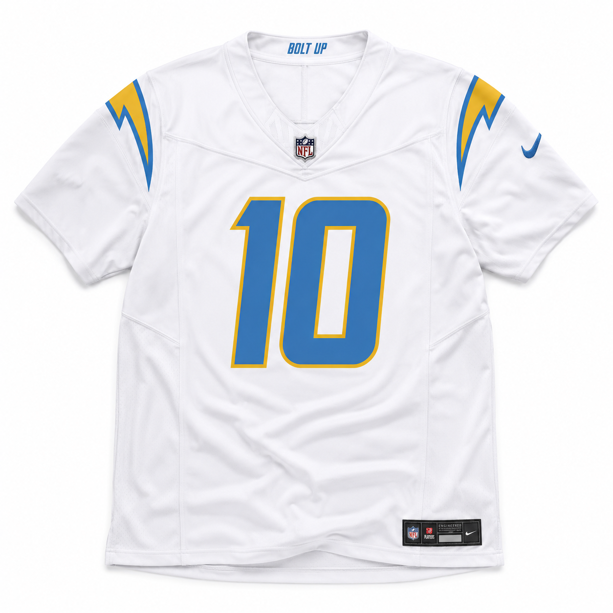 Los Angeles Chargers Jersey Blanca