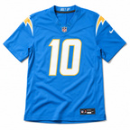 Los Angeles Chargers Jersey Powder