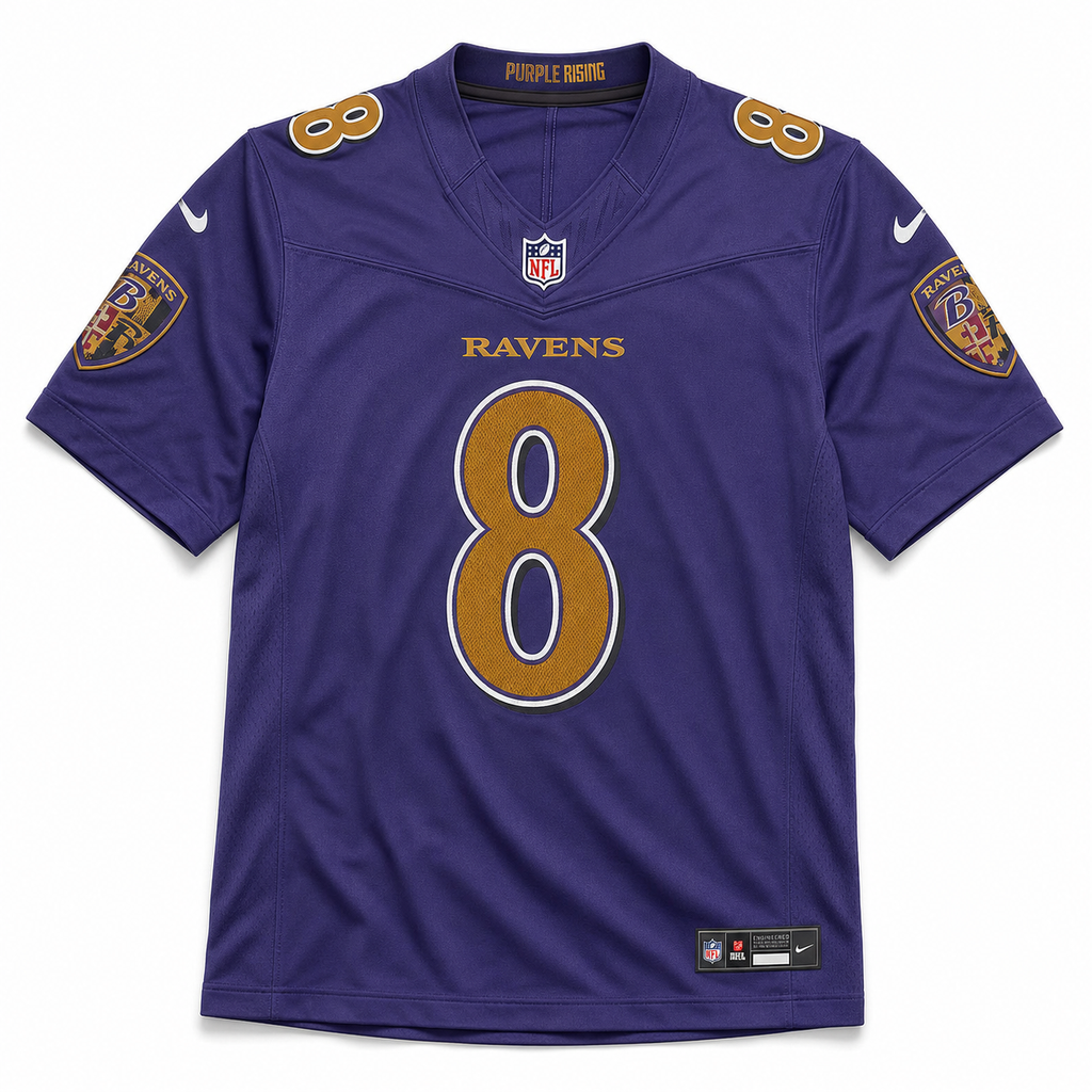 Baltimore Ravens Jersey Morada Alternativa