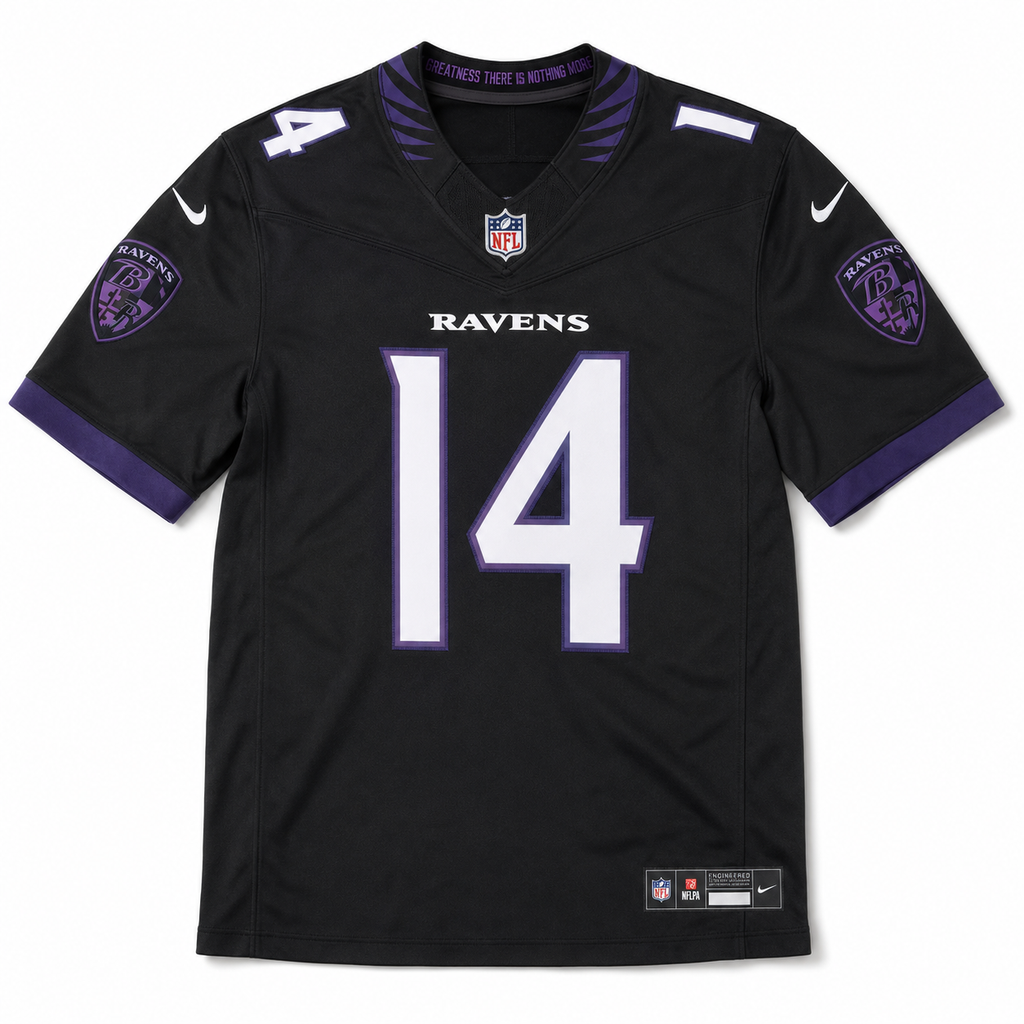 Baltimore Ravens Jersey Negra 2026