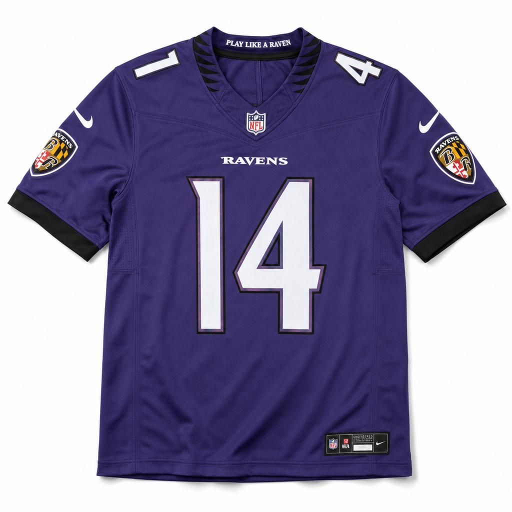 Baltimore Ravens Jersey Morada 2026