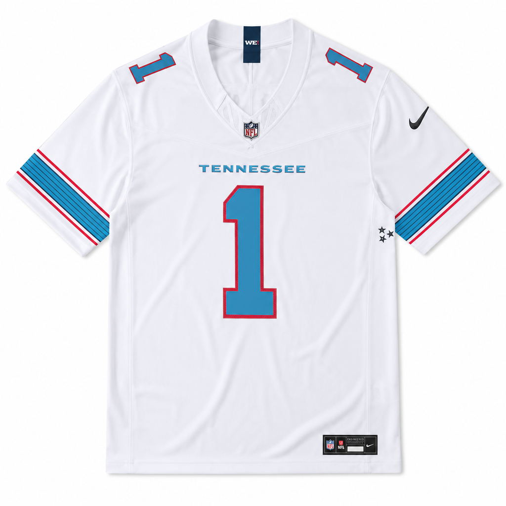 Tennessee Titans Jersey Blanca 2026