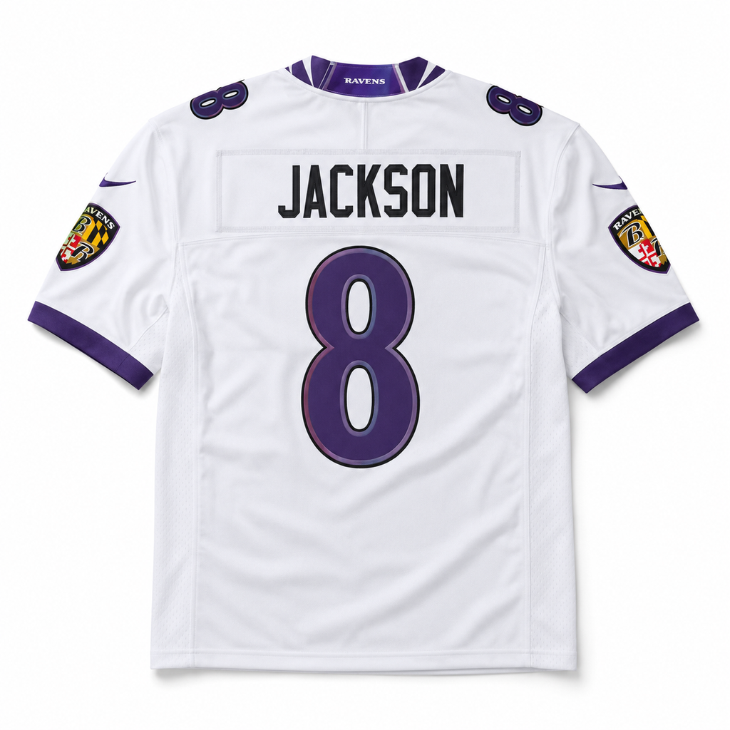 Baltimore Ravens Jersey Blanca 2026