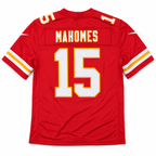 Kansas City Chiefs Jersey Roja