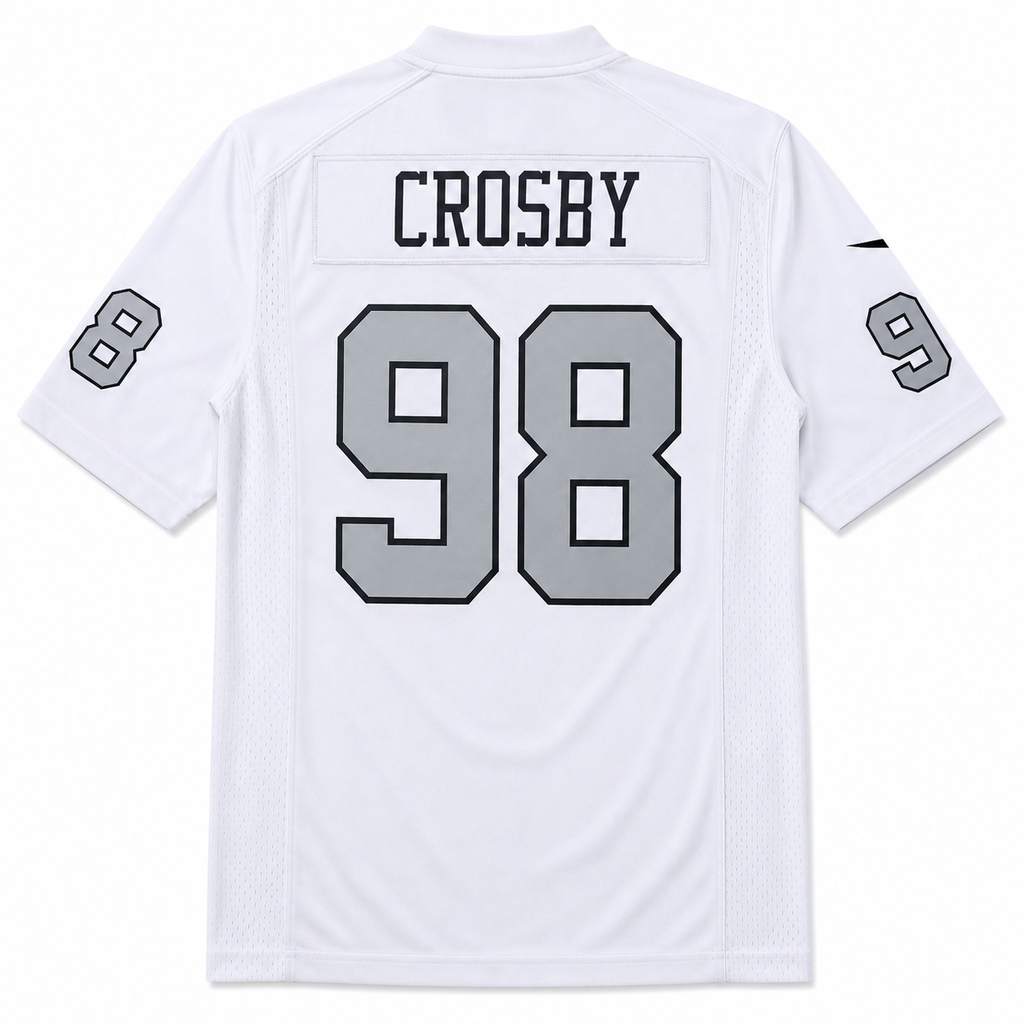 Las Vegas Raiders Jersey Blanca Alternativa