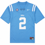 Ole Miss Rebels Football College Jersey Azul