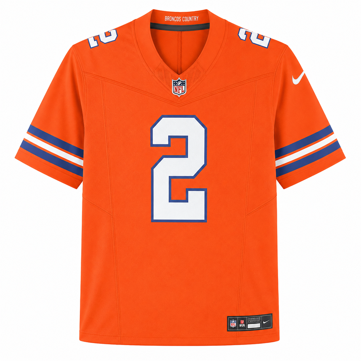 Denver Broncos Jersey Naranja 2