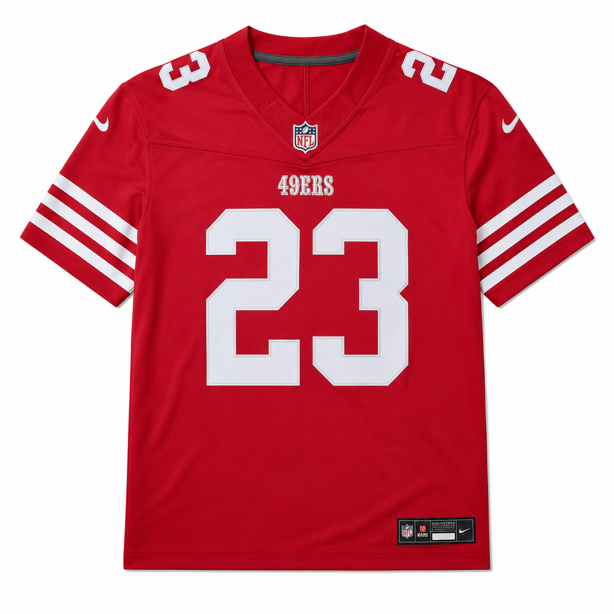 San Francisco 49ers Jersey Roja