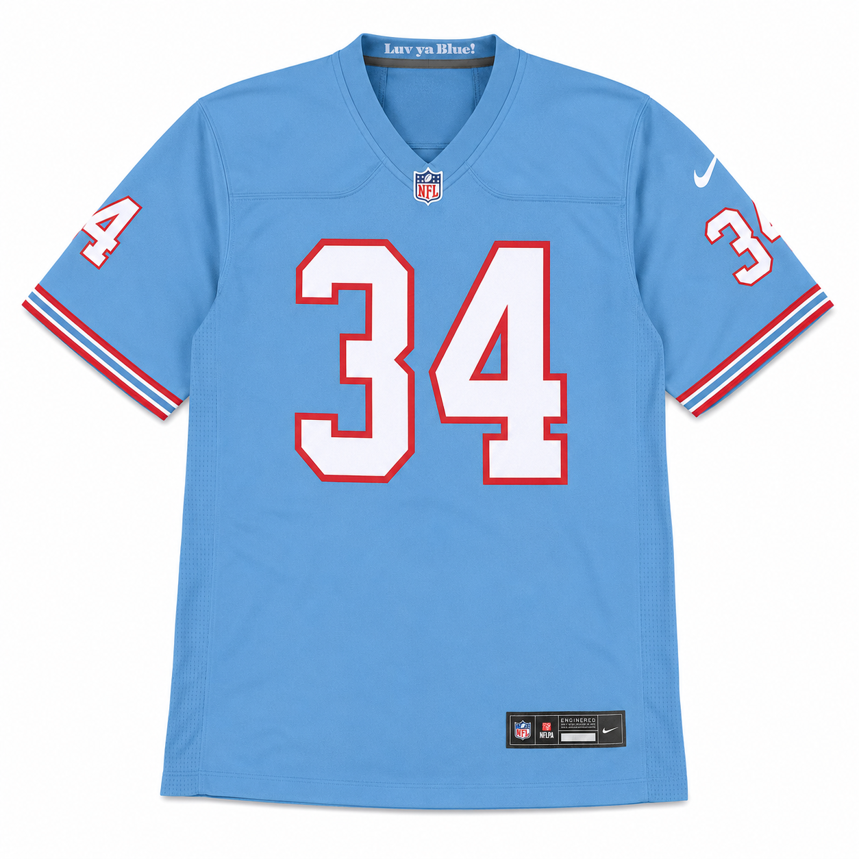 Tennessee Titans Jersey Azul Cielo
