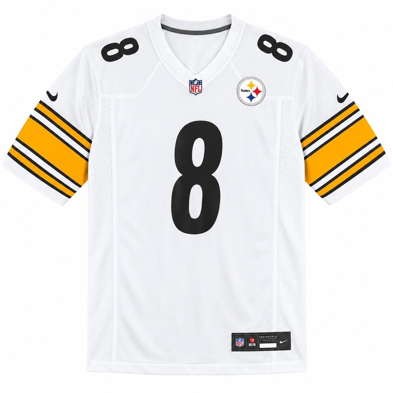 Pittsburgh Steelers Jersey Blanca