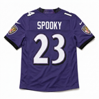 Baltimore Ravens Jersey Morada 2026 Spooky 23