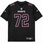 NE Pats Jersey Parker #72 Black Carbon