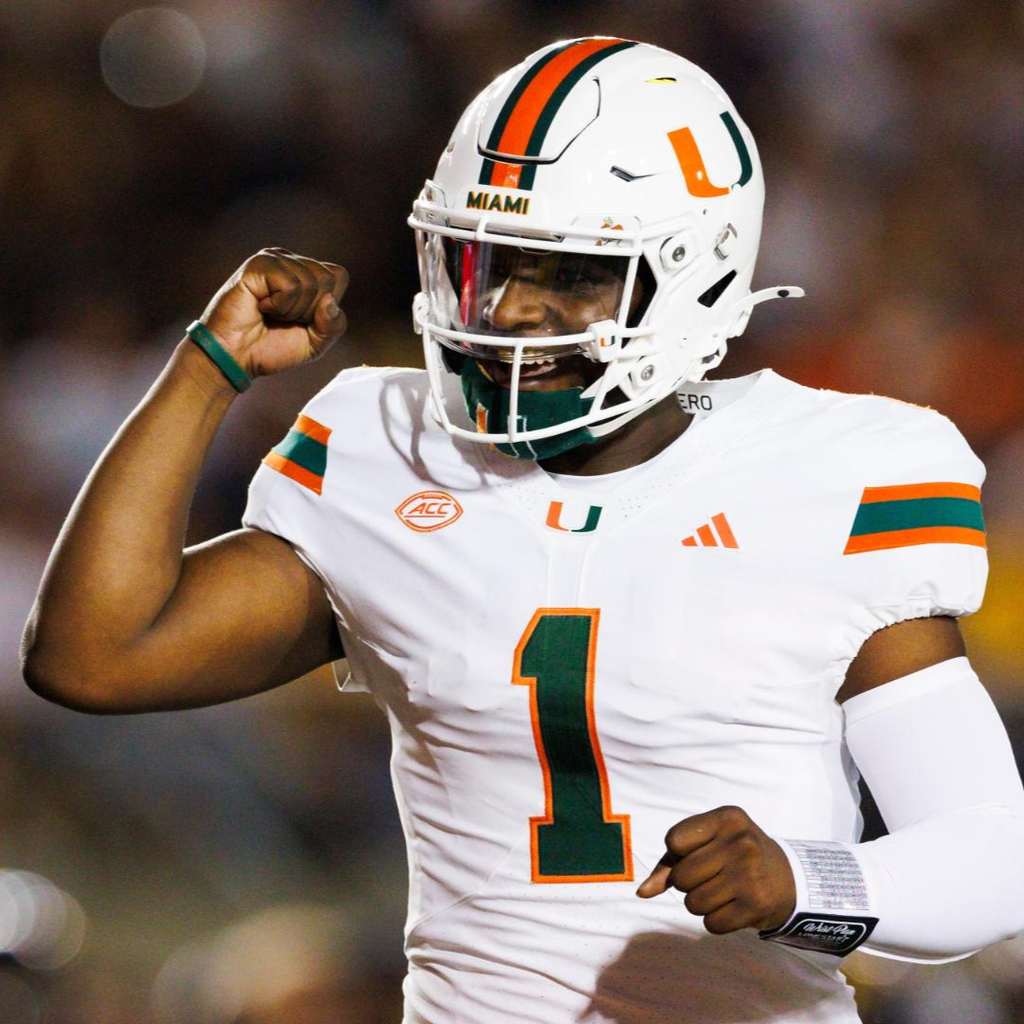 Miami Hurricanes Football College Jersey Blanca