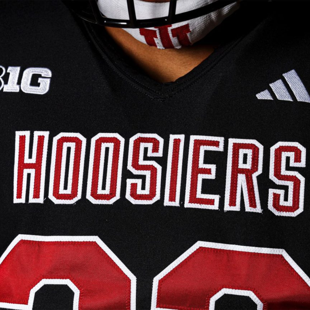 Indiana Hoosiers Football College Jersey Negra