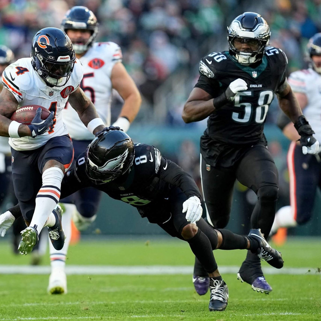 Philadelphia Eagles Jersey Negra