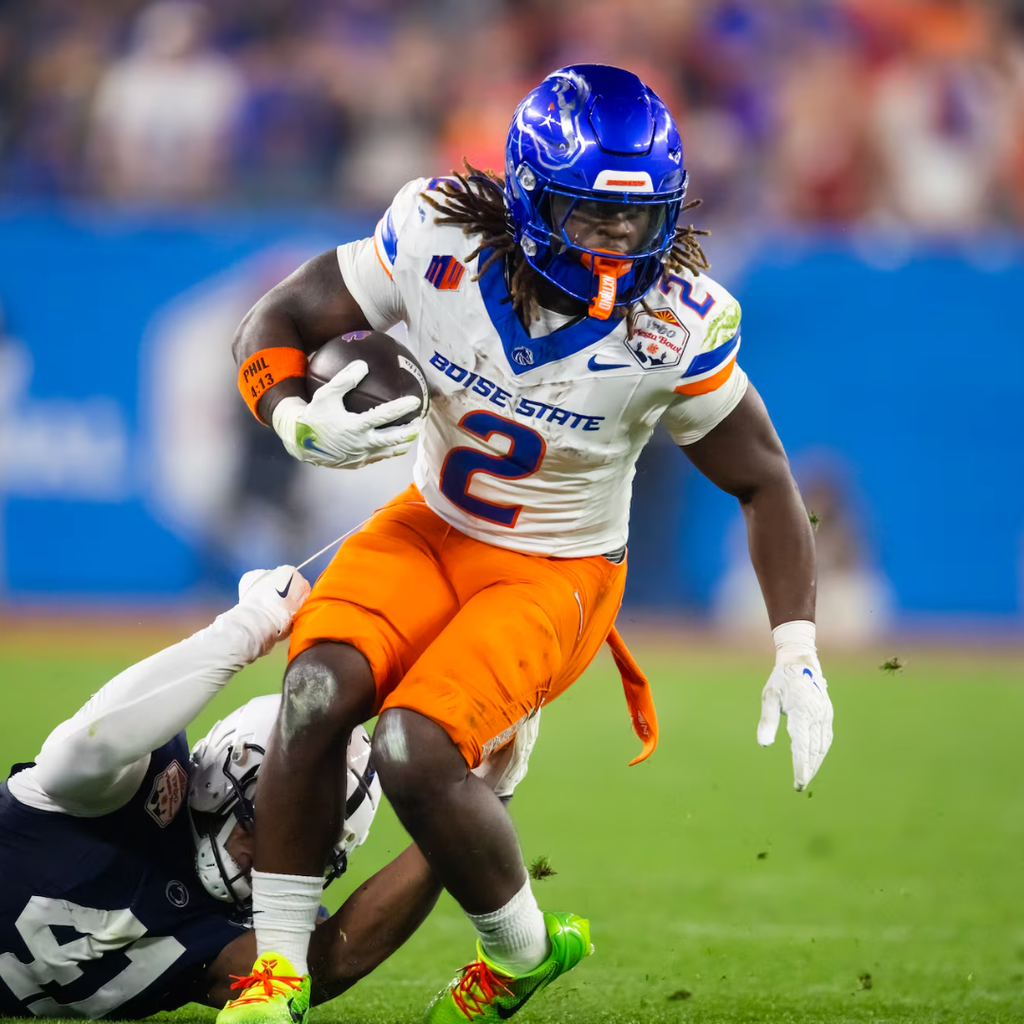 Boise State Broncos Football College Jersey Blanca
