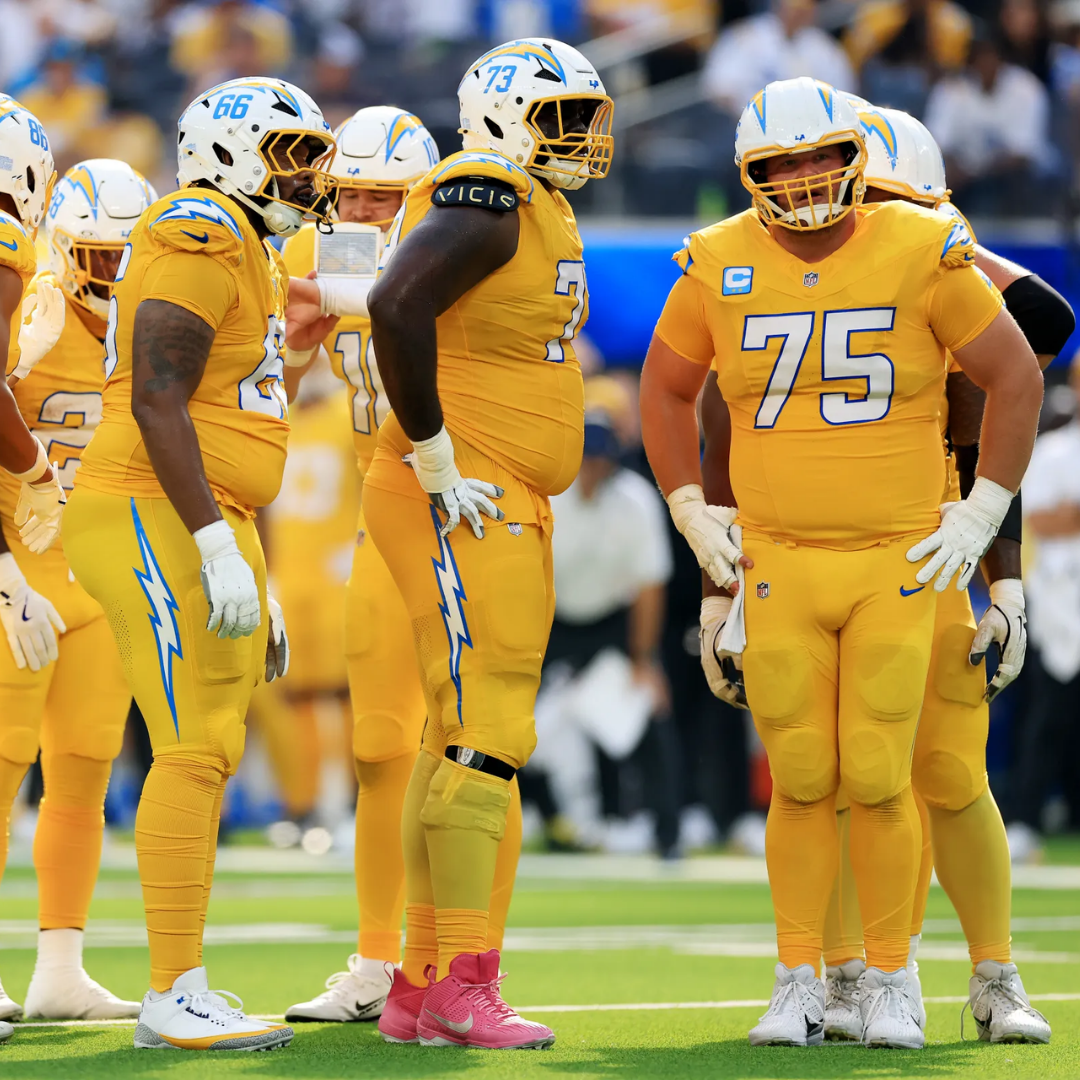 Los Angeles Chargers Jersey Amarilla