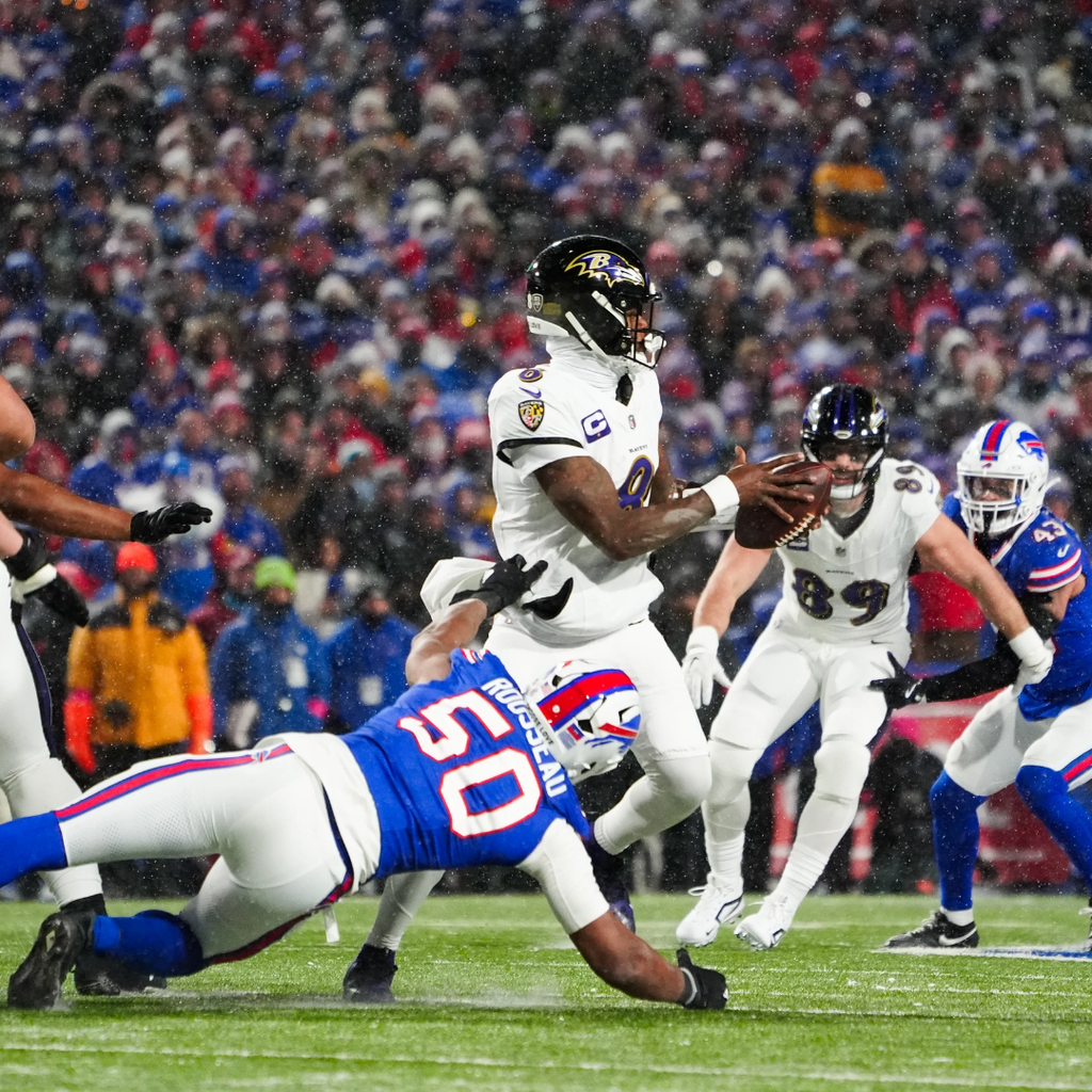 Baltimore Ravens Jersey Blanca