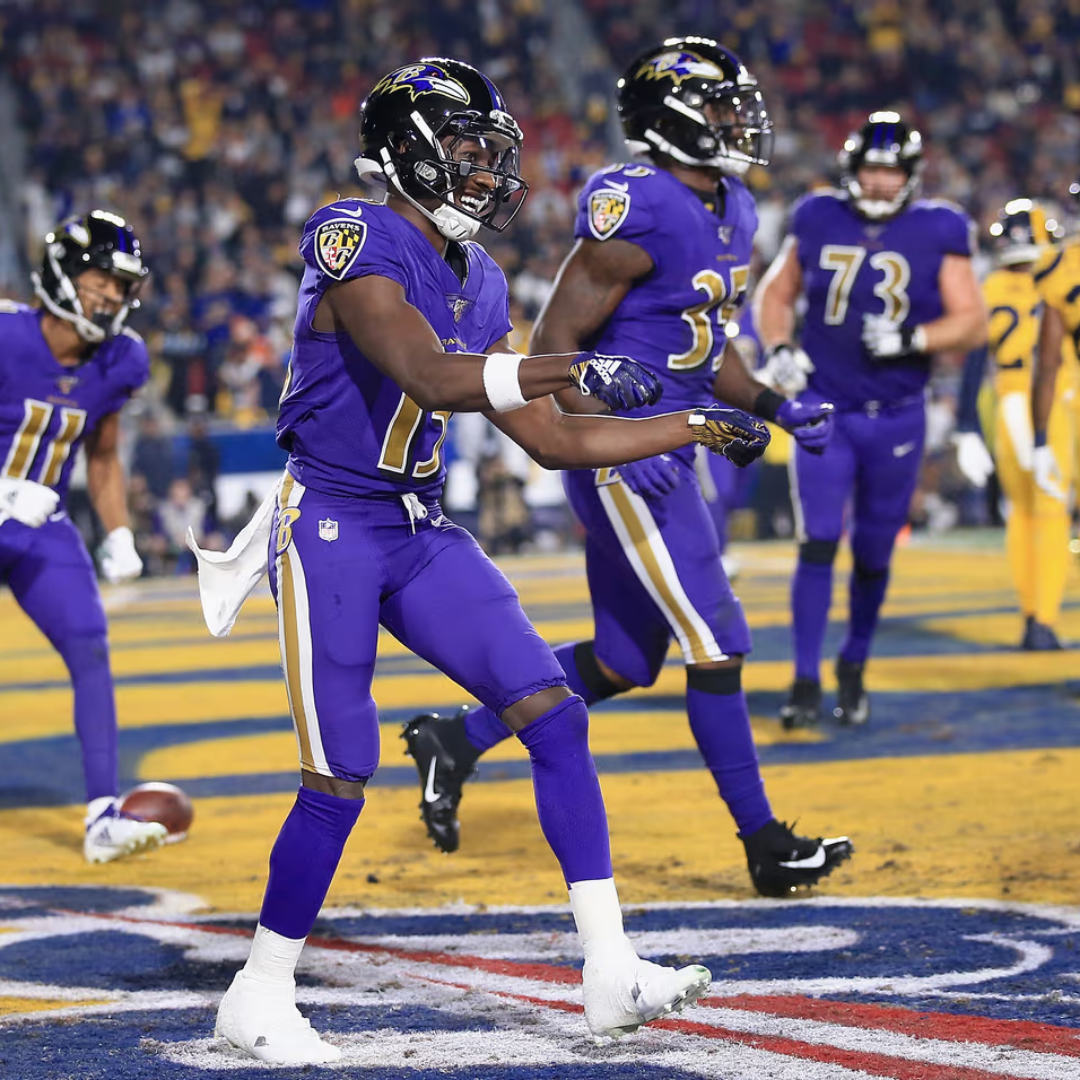 Baltimore Ravens Jersey Morada Alternativa