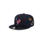 Gorra Houston Texans Felt Navy Snapback