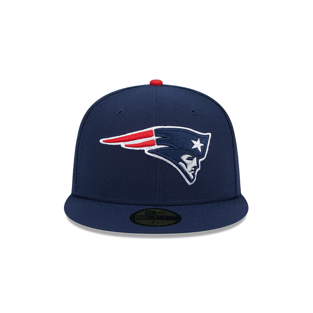 Gorra New England Patriots Felt Navy Snapback