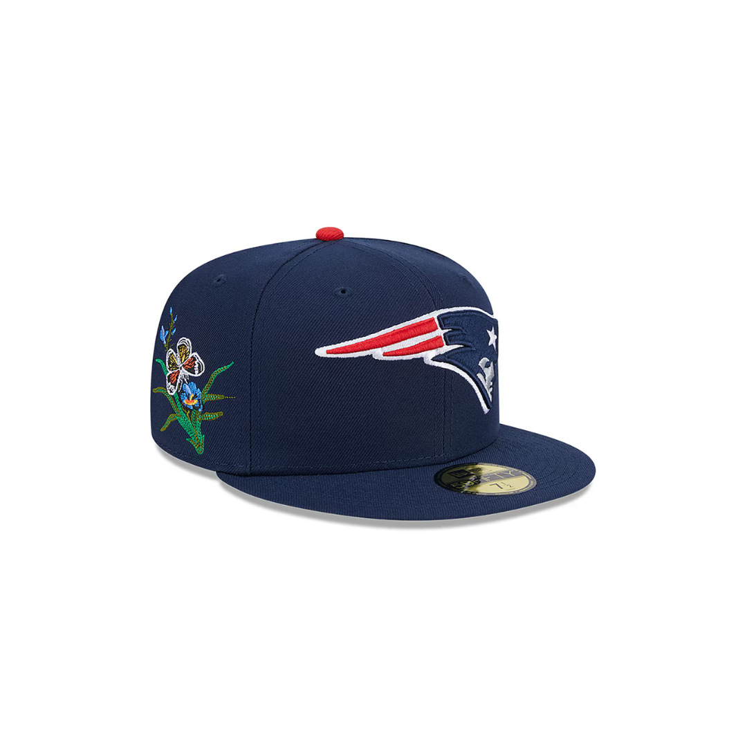 Gorra New England Patriots Felt Navy Snapback