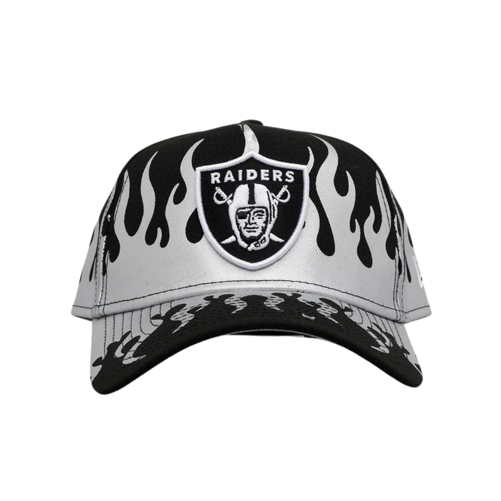 Gorra Las Vegas Raiders Metallic Flames Snapback