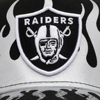 Gorra Las Vegas Raiders Metallic Flames Snapback