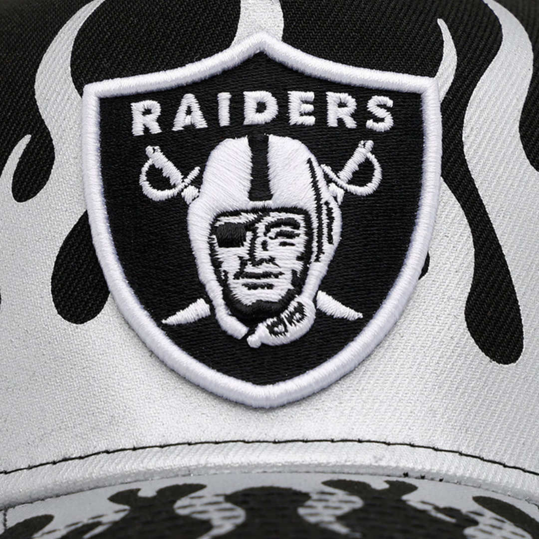 Gorra Las Vegas Raiders Metallic Flames Snapback
