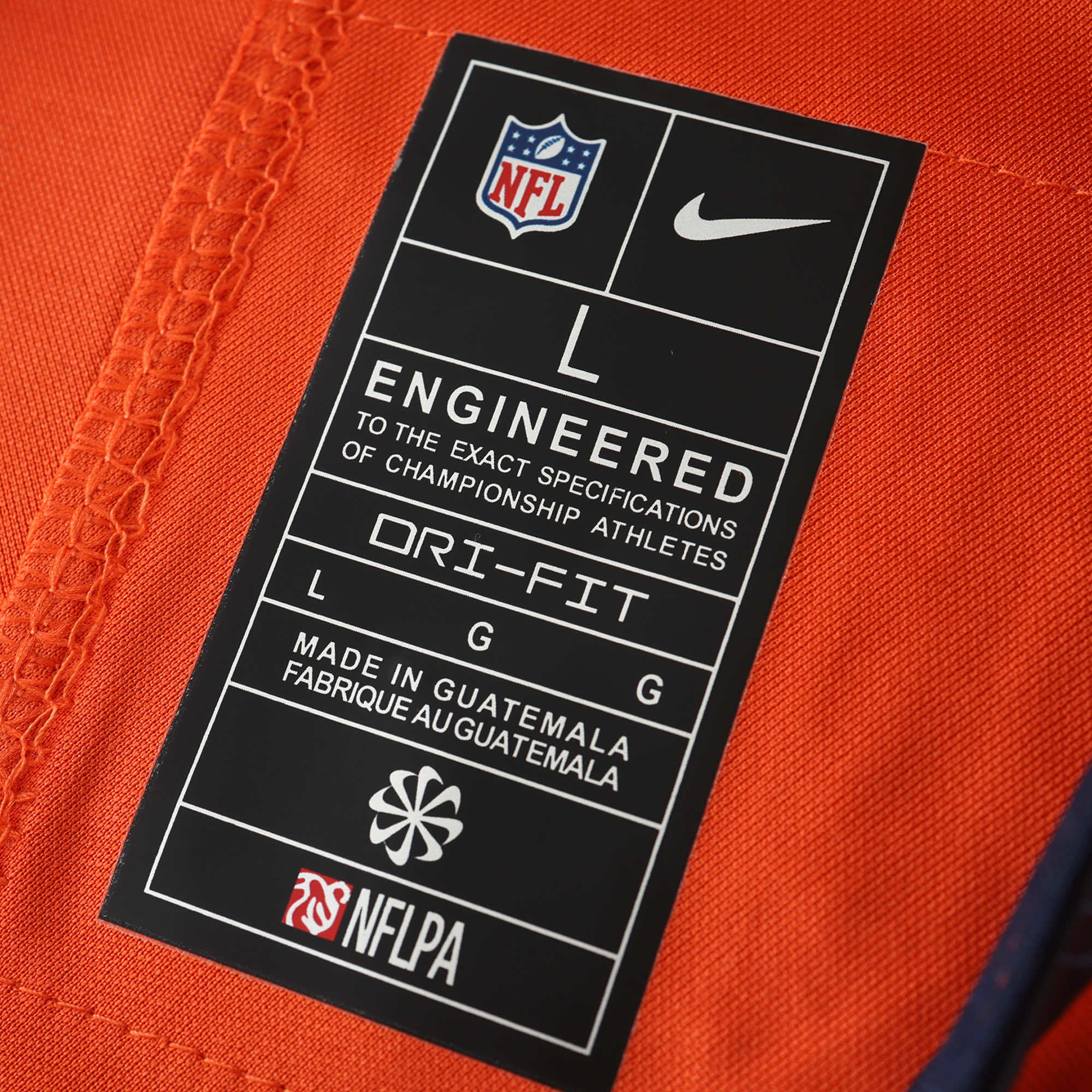 Denver Broncos Jersey Naranja